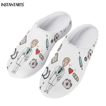 INSTANTARTS Doctor Pattens Women's Sandals Summer Beach Shoes Casual Footwear Comfortable Nursing Shoe for Women Sandalias Light
INSTANTARTS Doctor Pattens Women's Sandals Summer Beach Shoes Casual Footwear Comfortable Nursing Shoe for Women Sandalias Light
