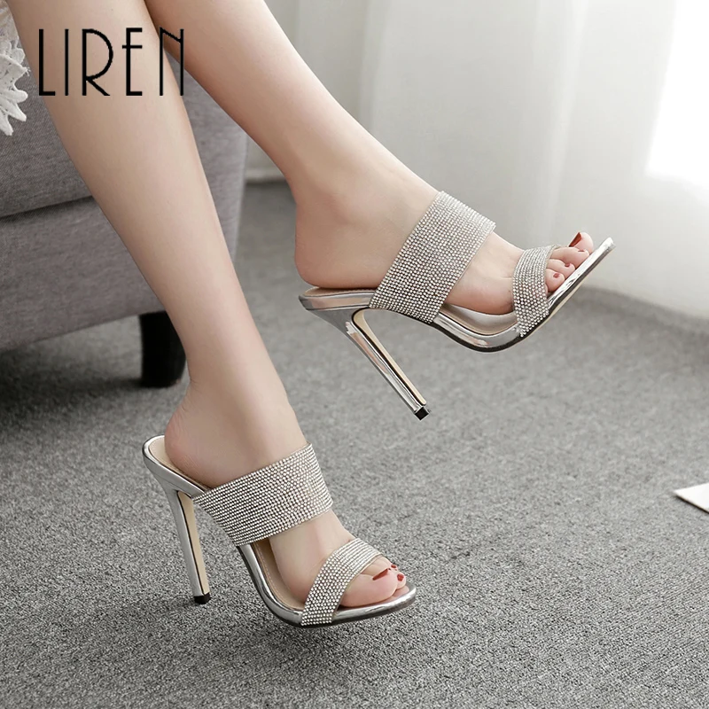 Liren 2019 PVC Women Fashion Sexy Sandals Slip-on Pointed Open Toe High Thin Heels Lady Sexy Slingback Slip-on Sandals
Liren 2019 PVC Women Fashion Sexy Sandals Slip-on Pointed Open Toe High Thin Heels Lady Sexy Slingback Slip-on Sandals