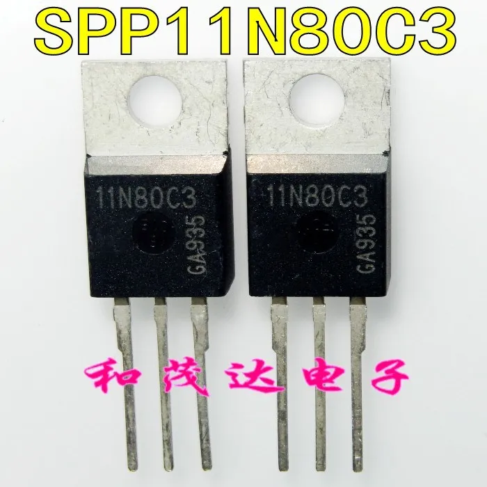 Новинка 2 шт. SPP11N80C3 11N80C3 TO-220 800V11A TO220 
Новинка 2 шт. SPP11N80C3 11N80C3 TO-220 800V11A TO220