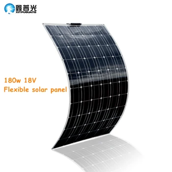 XINPUGUANG 18V 180W Semi-Flexible Solar Panel High Efficiency Solar Cell Solar Module Charging for 24V 12V Battery RV/ Yacht 
XINPUGUANG 18V 180W Semi-Flexible Solar Panel High Efficiency Solar Cell Solar Module Charging for 24V 12V Battery RV/ Yacht