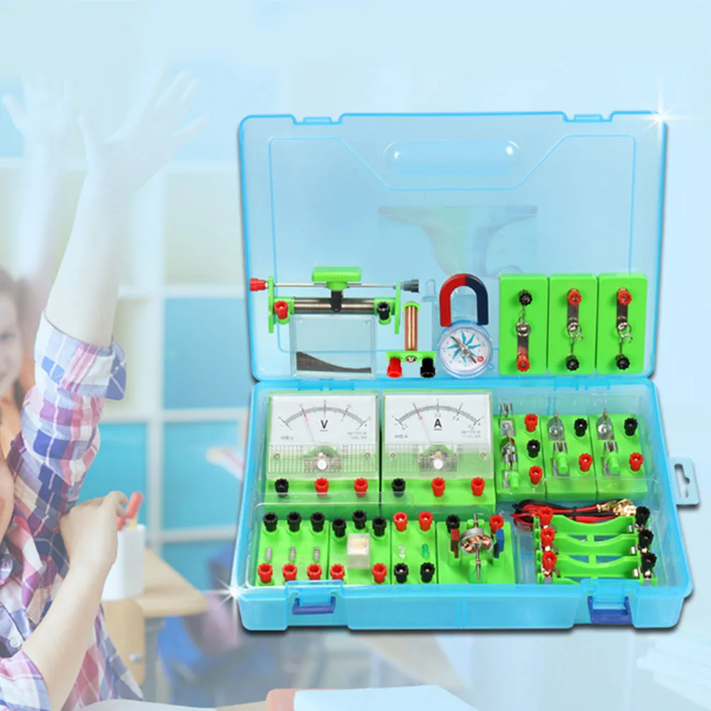 Learn Basic Electricity Physics Magnetism Experiments Labs Electricity Circuit Magnetism Kits Early Tools For Junior High School
Learn Basic Electricity Physics Magnetism Experiments Labs Electricity Circuit Magnetism Kits Early Tools For Junior High School