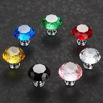 30mm Diamond Shape Design Crystal Glass Knobs Cupboard Pulls Drawer Knobs Kitchen Cabinet Handles Furniture Handle Hardware
30mm Diamond Shape Design Crystal Glass Knobs Cupboard Pulls Drawer Knobs Kitchen Cabinet Handles Furniture Handle Hardware