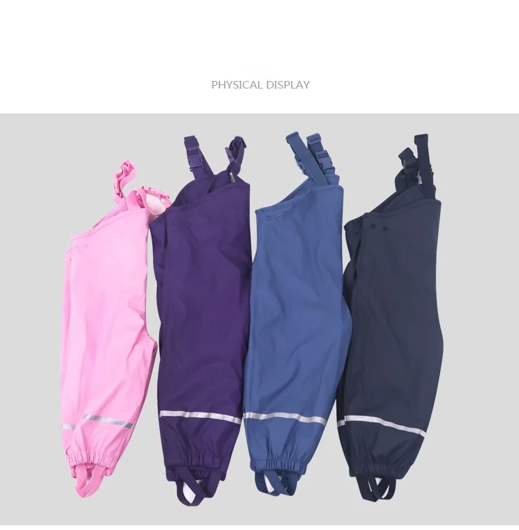 Brand Waterproof Polar Fleece-Padded Baby Girls Boys PU Rain Pants Warm Trousers Children Outerwear Kids Outfits For 85-130cm Brand Waterproof Polar Fleece-Padded Baby Girls Boys PU Rain Pants Warm Trousers Children Outerwear Kids Outfits For 85-130cm