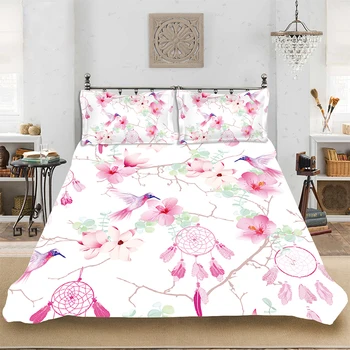3D HD Print Comforter Dreamcatcher Pink Bedding set Bedclothes Include Duvet Cover Pillowcase Print Home Textile Bed Linens
3D HD Print Comforter Dreamcatcher Pink Bedding set Bedclothes Include Duvet Cover Pillowcase Print Home Textile Bed Linens
