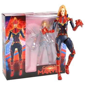 Revoltech Captain Marvel Carol Danvers PVC Action Figure Model Toys Doll Gift
Revoltech Captain Marvel Carol Danvers PVC Action Figure Model Toys Doll Gift