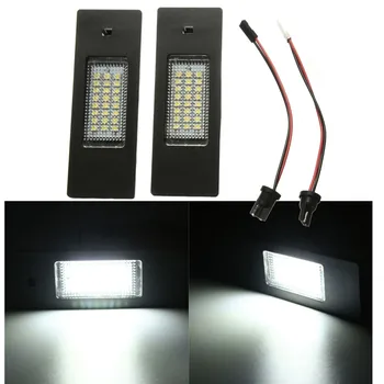 2pcs 24 LED Car Number License Plate Light Lamp For BMW 1 6 Series E87 E81 E63 E64 E85 E86 F20 F21 Mini R55
2pcs 24 LED Car Number License Plate Light Lamp For BMW 1 6 Series E87 E81 E63 E64 E85 E86 F20 F21 Mini R55