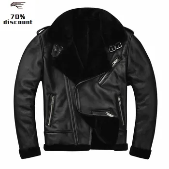 2020 Black Men American Slim Fit Biker's Leather Jacket Plus Size XXXXL Genuine Thick Natual Shearling Coat FREE SHIPPING
2020 Black Men American Slim Fit Biker's Leather Jacket Plus Size XXXXL Genuine Thick Natual Shearling Coat FREE SHIPPING