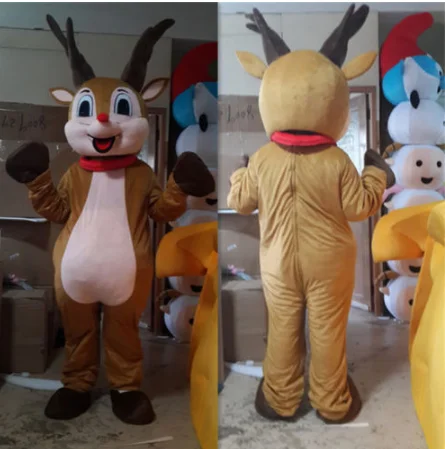 Hot sale! Deer mascot costume Sven costume reindeer mascot costume kids party free shipping
Hot sale! Deer mascot costume Sven costume reindeer mascot costume kids party free shipping