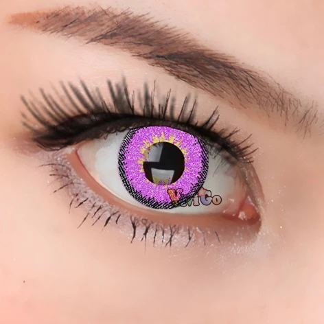 3 TONE Women Makeup Tool Pure Color Cosplay Eyewear 2pcs/pair Crazy Contact Lens Cosmetic For Anime Eyes CL322 ICESNOW VIOLET
3 TONE Women Makeup Tool Pure Color Cosplay Eyewear 2pcs/pair Crazy Contact Lens Cosmetic For Anime Eyes CL322 ICESNOW VIOLET