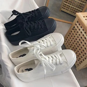 DZM21 Navy green street shot thick-soled canvas shoes for women 2020 spring new student board shoes for women Korean low-topwhit
DZM21 Navy green street shot thick-soled canvas shoes for women 2020 spring new student board shoes for women Korean low-topwhit