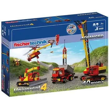 Educational toy STEM construction Set 40 models Stimulates the Imagination and Creativity Fischertechnik - Universal 4