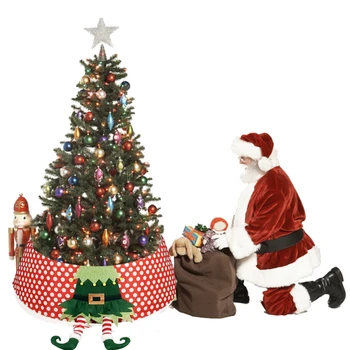 Christmas Elf Tree Skirt , 30-Inch Diameter Base Christmas Tree Collar,Christmas Tree Ring, Christmas Tree Bottom Decoration
Christmas Elf Tree Skirt , 30-Inch Diameter Base Christmas Tree Collar,Christmas Tree Ring, Christmas Tree Bottom Decoration