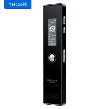 Yescool A6 Professional Dictaphone encryption mini covert Digital Voice-activated Recorder PCM Variable speed play MP3 Player
Yescool A6 Professional Dictaphone encryption mini covert Digital Voice-activated Recorder PCM Variable speed play MP3 Player