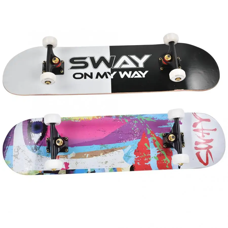 Wood Four Wheel Skateboard High Rebound PU Perfusion Wheel Double Rocker Adult Skateboard Load 150kg Skateboard
Wood Four Wheel Skateboard High Rebound PU Perfusion Wheel Double Rocker Adult Skateboard Load 150kg Skateboard