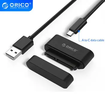 ORICO Tool Free HDD SSD Adapter USB3.0 / USB3.1 Type-C 5Gbps to SATA3.0 Hard Drive Disk Converter Cable for 2.5 Inch HDD SSD
ORICO Tool Free HDD SSD Adapter USB3.0 / USB3.1 Type-C 5Gbps to SATA3.0 Hard Drive Disk Converter Cable for 2.5 Inch HDD SSD