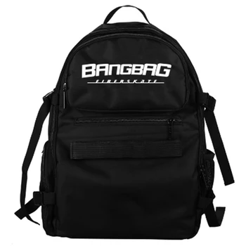 Oxford Fabric Double Rocker Bags Skateboard Backpack Lovers Bags Black Students Bags Skateboard Bags L
Oxford Fabric Double Rocker Bags Skateboard Backpack Lovers Bags Black Students Bags Skateboard Bags L