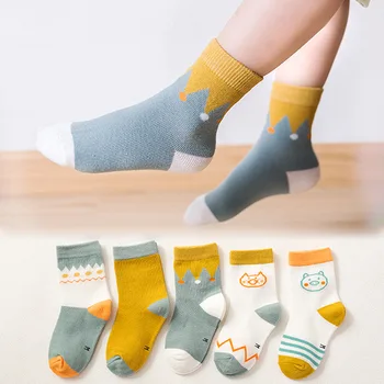 5 Pair Spring Autumn children's socks Mesh Cotton Socks for a boy Striped Solid socks for children Girls Kids Sport Socks
5 Pair Spring Autumn children's socks Mesh Cotton Socks for a boy Striped Solid socks for children Girls Kids Sport Socks