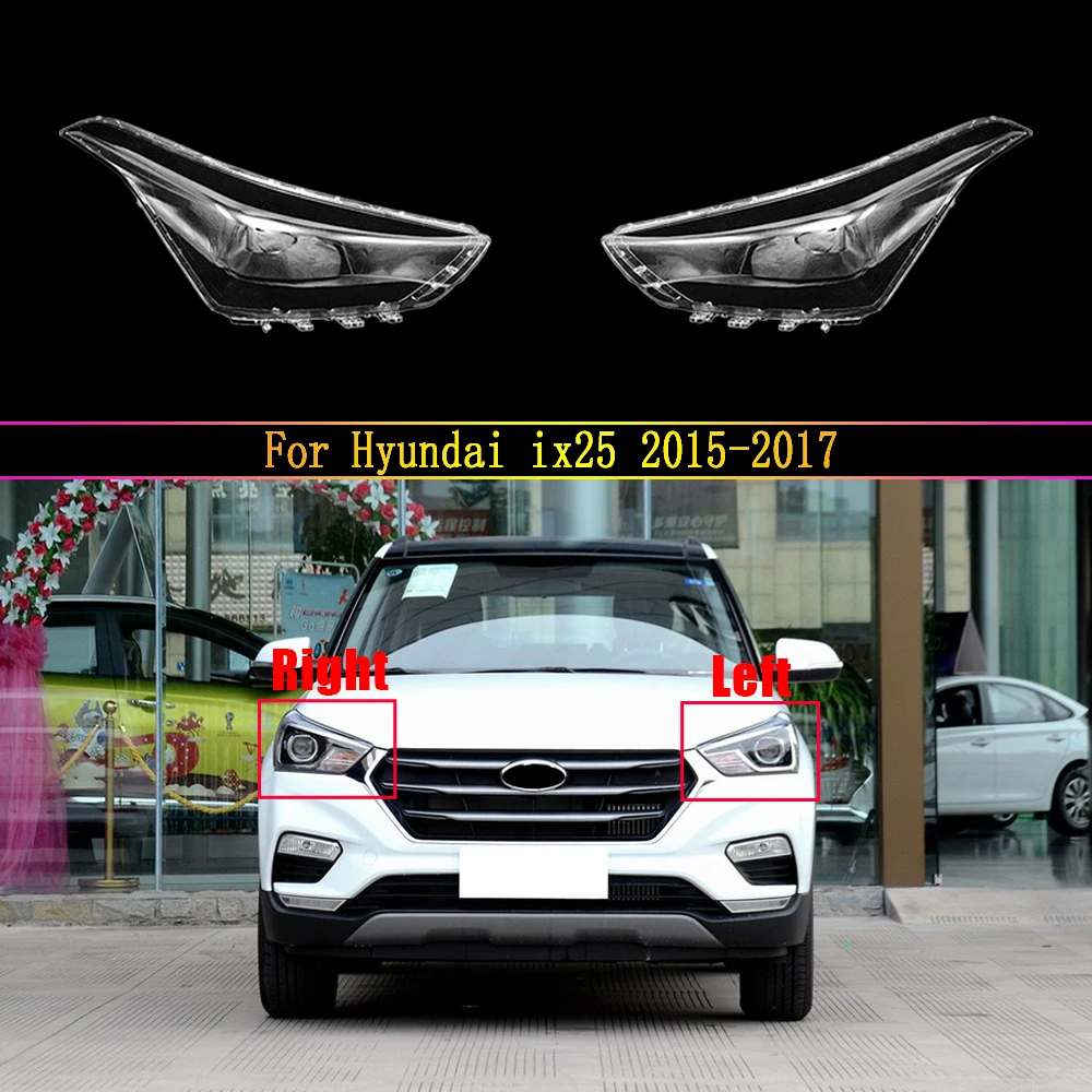 Bright Head Light Shade Shell Caps Front Headlamp Lamp Cover Lampshade Headlight For Hyundai ix25 2015 2016 2017
Bright Head Light Shade Shell Caps Front Headlamp Lamp Cover Lampshade Headlight For Hyundai ix25 2015 2016 2017
