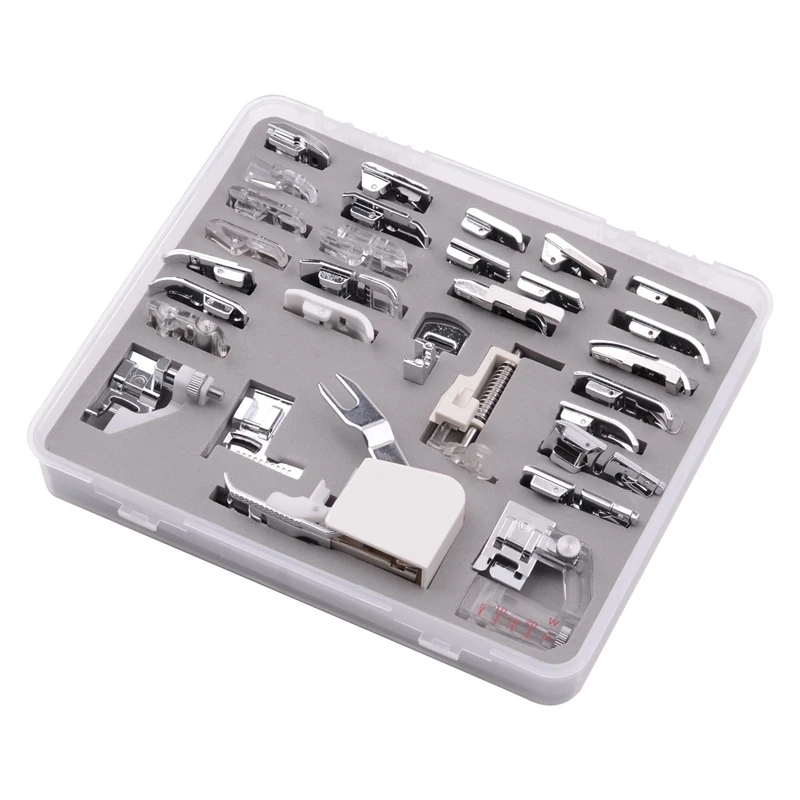 30 MultiFunction Sewing Machine Presser Foot Brother Singer Foot Woven Blind Sewing Accessories
30 MultiFunction Sewing Machine Presser Foot Brother Singer Foot Woven Blind Sewing Accessories
