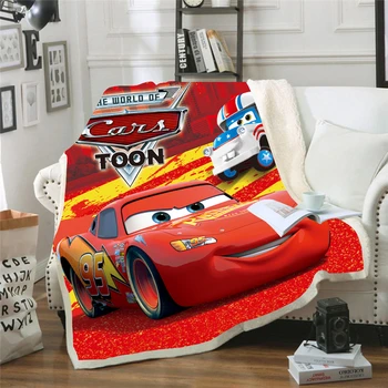 Cartoon Fleece Throw Blanket Lightning McQueen Soft Travel Blanket Solid Color Bedspread Plush Cover for Bed Sofa Warm Gift
Cartoon Fleece Throw Blanket Lightning McQueen Soft Travel Blanket Solid Color Bedspread Plush Cover for Bed Sofa Warm Gift