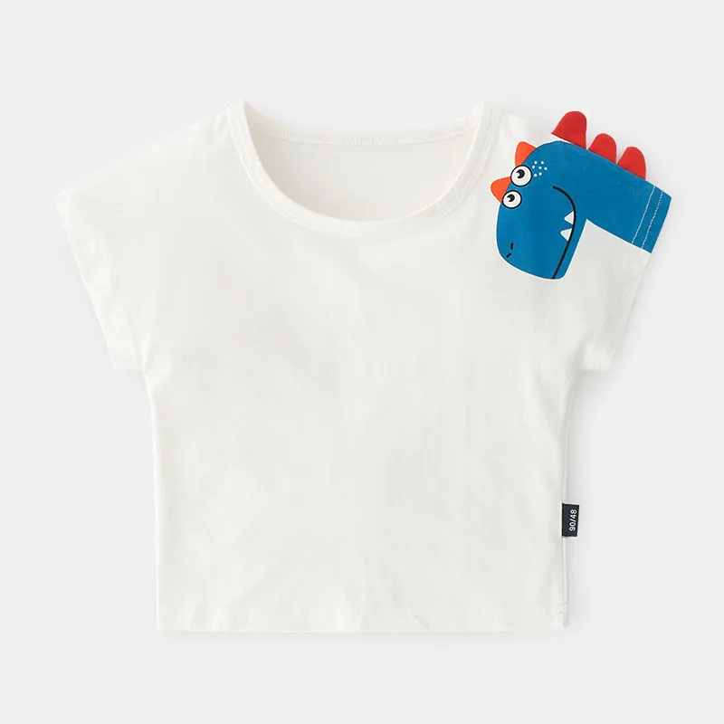 2020 SUMMER New Designer Cartoon dinosaur Baby T-shirt Children Clothes cotton short Sleeve Toddler Girl Boys Clothing
2020 SUMMER New Designer Cartoon dinosaur Baby T-shirt Children Clothes cotton short Sleeve Toddler Girl Boys Clothing