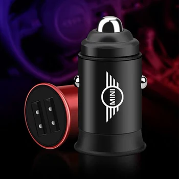 Car Charger 3.1A Dual USB Charger Universal Phone Charger for iphone11 xiaomi HUAWEI Samsung for MINI cooper r56 f56 f53 f50 r60
Car Charger 3.1A Dual USB Charger Universal Phone Charger for iphone11 xiaomi HUAWEI Samsung for MINI cooper r56 f56 f53 f50 r60