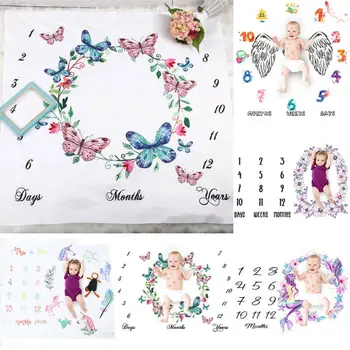 Newborn Baby Girls Boy Blanket Milestone Photography Photo Props Shoots Cloth
Newborn Baby Girls Boy Blanket Milestone Photography Photo Props Shoots Cloth