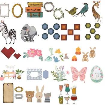 Rectangle Frame Animals Metal Cutting Dies For Scrapbooking Craft Die Cut Card Making Embossing Stencil Photo Album Designs
Rectangle Frame Animals Metal Cutting Dies For Scrapbooking Craft Die Cut Card Making Embossing Stencil Photo Album Designs