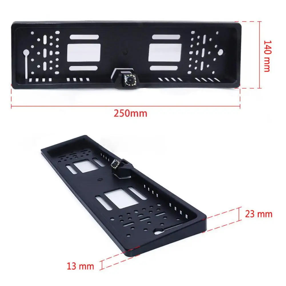 12LED Waterproof HD Night Vision Car Rear View Camera with European License Plate Rearview Reverse Backup Parking License Frame
12LED Waterproof HD Night Vision Car Rear View Camera with European License Plate Rearview Reverse Backup Parking License Frame
