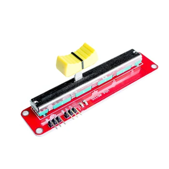 Slide Potentiometer 10K Linear Module Dual Output for Arduino AVR Electronic Block
Slide Potentiometer 10K Linear Module Dual Output for Arduino AVR Electronic Block