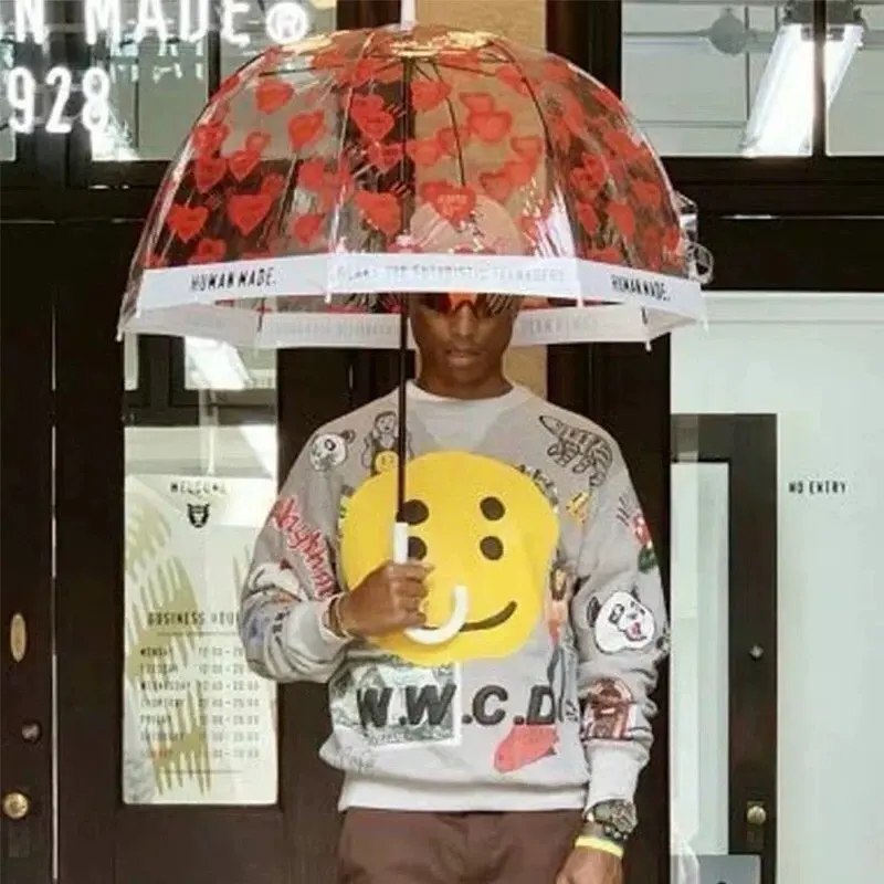 CPFM.XYZ W.W.C.D. Kanye толстовки с объемным принтом в виде смайлика различные паттенсы для
