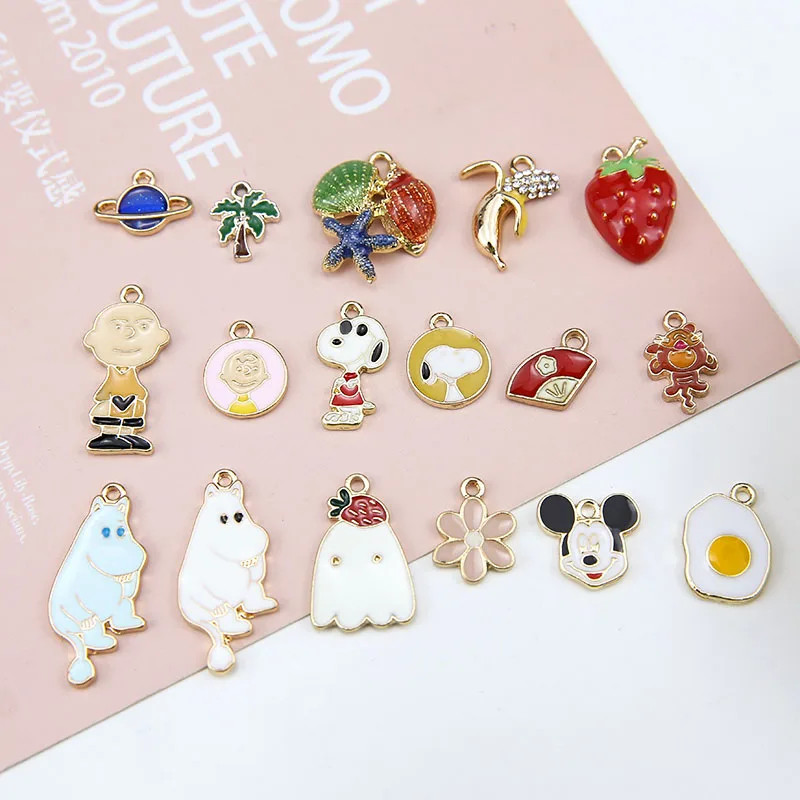 10pcs diy handmade jewelry accessories alloy pendant drop of shells and starfish star hippo omelette strawberry banana earrings
10pcs diy handmade jewelry accessories alloy pendant drop of shells and starfish star hippo omelette strawberry banana earrings