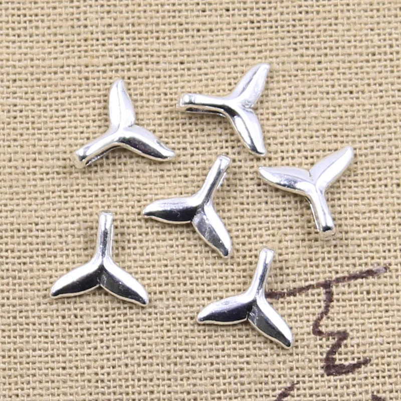 50pcs Charms Whale Tail 10x10mm Antique Silver Color Pendants Making DIY Handmade Tibetan Finding Jewelry
50pcs Charms Whale Tail 10x10mm Antique Silver Color Pendants Making DIY Handmade Tibetan Finding Jewelry