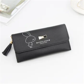 New Long Wallet Women Purses Tassel Fashion Coin Purse Card Holder Wallets Female Clutch Money Bag Cartoon Printing Lady Wallet
New Long Wallet Women Purses Tassel Fashion Coin Purse Card Holder Wallets Female Clutch Money Bag Cartoon Printing Lady Wallet