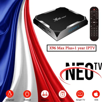 Android 9.0 X96 Max plus Smart TV Box 1Year Spanish Italy French Portuguese Neo IPTV Subscription Set Top Box no APP include
Android 9.0 X96 Max plus Smart TV Box 1Year Spanish Italy French Portuguese Neo IPTV Subscription Set Top Box no APP include