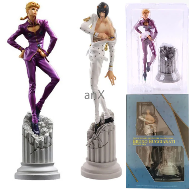 18cm JoJo's Bizarre Adventure Action Figure Bruno Bucciarati Giorno Giovanna Figure Pen PVC Collectible Model Toy Gift
18cm JoJo's Bizarre Adventure Action Figure Bruno Bucciarati Giorno Giovanna Figure Pen PVC Collectible Model Toy Gift