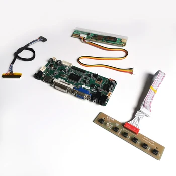 For N141C3-L03/L04 LCD monitor panel M.NT68676 display controller drive card CCFL LVDS 30Pin HDMI+VGA+DVI 14.1" 1440*900 DIY kit
For N141C3-L03/L04 LCD monitor panel M.NT68676 display controller drive card CCFL LVDS 30Pin HDMI+VGA+DVI 14.1" 1440*900 DIY kit