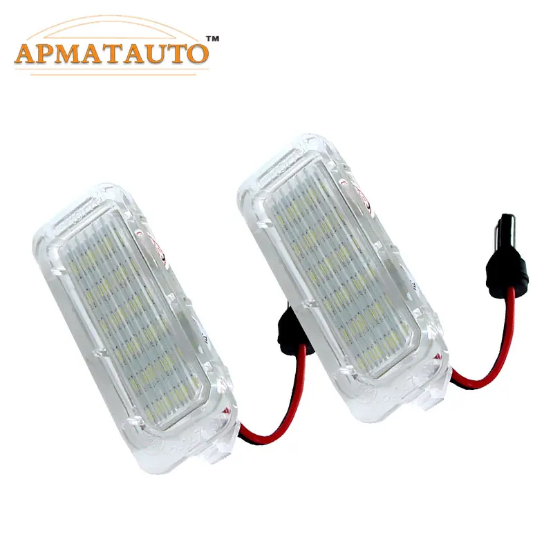 

2pcs White LED License Number Plate Light Bulb Canbus For Ford Focus 5D 2009-2016 For Mondeo 2008-2016 For Fiseta 2009-201