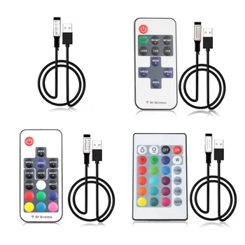 USB RGB LED Strip Remote Controller 5 12 24 V Volt Magic Home LED Light RGB USB Strip Wireless Remote Controller 3 11 17 24 Keys
USB RGB LED Strip Remote Controller 5 12 24 V Volt Magic Home LED Light RGB USB Strip Wireless Remote Controller 3 11 17 24 Keys