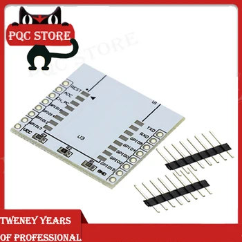 5pcs/lot ESP8266 serial WIFI Module Adapter Plate Applies to ESP-07, ESP-12F, ESP-12E 
5pcs/lot ESP8266 serial WIFI Module Adapter Plate Applies to ESP-07, ESP-12F, ESP-12E
