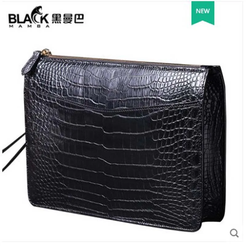 heimanba Thai crocodile skin Belly big capacity clip bag man business hand take bag leather hand bag man men clutch bag
heimanba Thai crocodile skin Belly big capacity clip bag man business hand take bag leather hand bag man men clutch bag