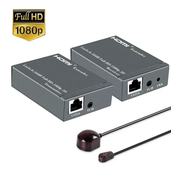 60m HD 1080P HDMI Signal Amplification Extender RJ45 1x1 HDMI Splitter sender&receiver HDMI for PC TVHD
60m HD 1080P HDMI Signal Amplification Extender RJ45 1x1 HDMI Splitter sender&receiver HDMI for PC TVHD