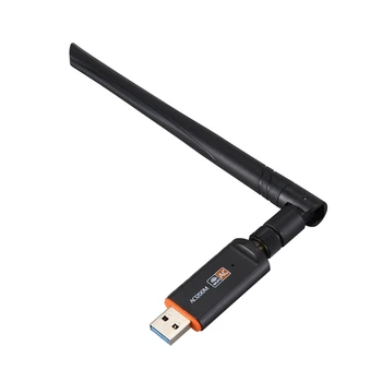 1200Mbps Usb Wifi Lan Dongle Adapter 2.4Ghz 5.8Ghz Usb3.0 Wireless Network Card For Mac/Liunx Os/Windows7/8/10
1200Mbps Usb Wifi Lan Dongle Adapter 2.4Ghz 5.8Ghz Usb3.0 Wireless Network Card For Mac/Liunx Os/Windows7/8/10