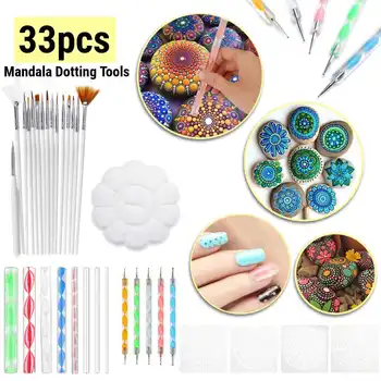 Mandala Dotting Tools Set For Painting Rocks,Painting Rocks Dot Kit, Rock Stone Painting Pen Polka Dot Tool Template Cosmetic
Mandala Dotting Tools Set For Painting Rocks,Painting Rocks Dot Kit, Rock Stone Painting Pen Polka Dot Tool Template Cosmetic