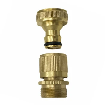 Replacement Hose Connector Garden 3/4 Inch Brass Easy Connect Tool Pressure Washer Watering
Replacement Hose Connector Garden 3/4 Inch Brass Easy Connect Tool Pressure Washer Watering