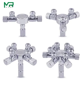 WYIN Stainless Steel Aquarium Multi Way CO2 Distributor Splitter Needle Valve, Check Valve Bubble Counter for Solenoid Regulat
WYIN Stainless Steel Aquarium Multi Way CO2 Distributor Splitter Needle Valve, Check Valve Bubble Counter for Solenoid Regulat
