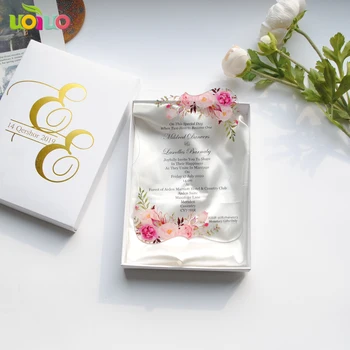 10pcs acrylic card wedding invitation card elegant laser cut custom printing model
10pcs acrylic card wedding invitation card elegant laser cut custom printing model