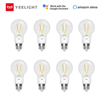 

Yeelight E27 6W LED WIFI Filament Light Bulb 700LM Smart Home Bulbs For Mijia Homekit SmartThings IFTTT Alexa Amazon Google Home