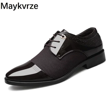 2020 New Men shoes leather Europe and American wild lace-up Mesh Flats Men's casual shoes Fashion Big size 38-48 Color 2 
2020 New Men shoes leather Europe and American wild lace-up Mesh Flats Men's casual shoes Fashion Big size 38-48 Color 2