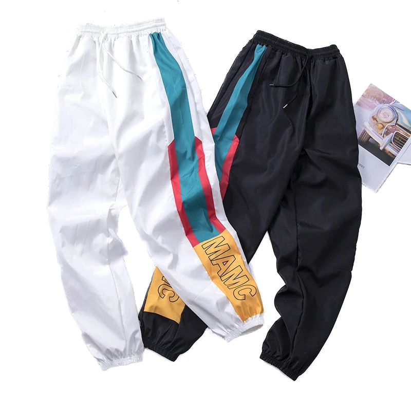 Fashion Mens Casual Pants Lightweight Loose Drawstring Waist Ankle Multicolor Side Stripe Trousers Comfortable Mens Streetwear
Fashion Mens Casual Pants Lightweight Loose Drawstring Waist Ankle Multicolor Side Stripe Trousers Comfortable Mens Streetwear